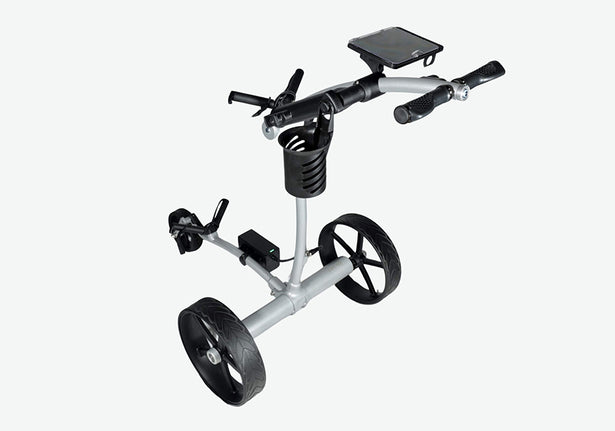 CartTek GRi-975Li Lithium Golf Caddy Silver