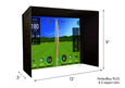 PerfectBay™ PLUS Golf Simulator Screen Enclosure