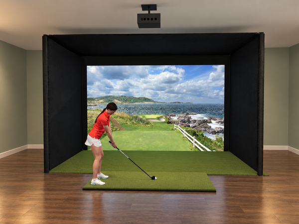 Pro Enclosure golf simulator