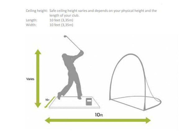 SkyTrak+ Launch Monitor and Golf Simulator