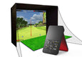 Swing Caddie SC4 PerfectBay Golf Simulator Package