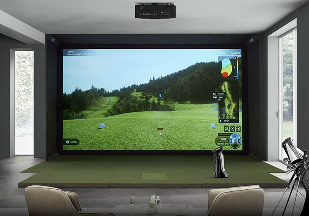 Uneekor EYE MINI PerfectBay Golf Simulator Package