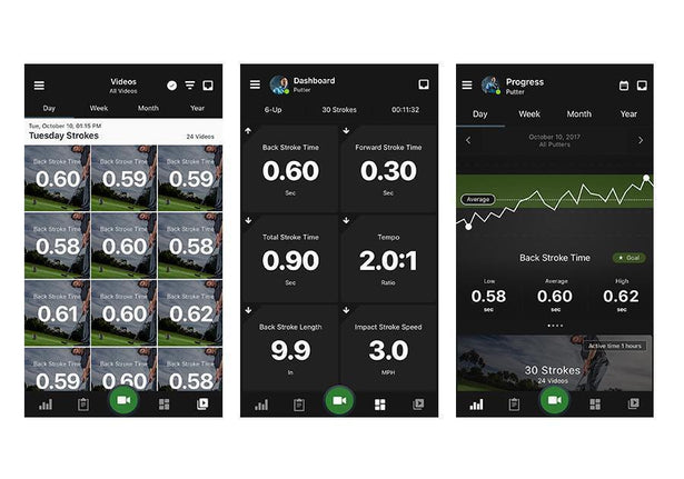 Blast Motion Golf Swing Analyzer App