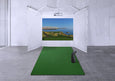 Bushnell Launch Pro Retractable Screen Golf Simulator Package