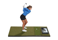 Fiberbuilt 7'x4' Single-Hitting Studio Golf Mat
