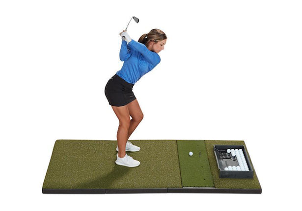 Fiberbuilt 7'x4' Single-Hitting Studio Golf Mat