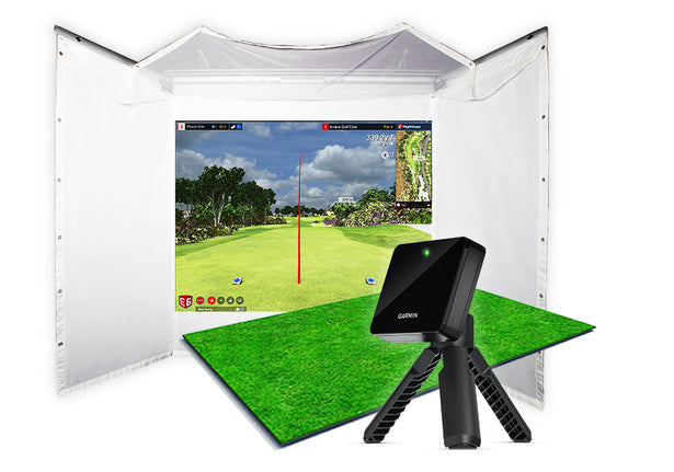 Garmin Approach R10 HomeCourse Golf Simulator Package