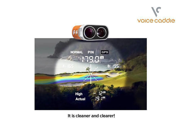 Voice Caddie SL1 Active Golf Hybrid GPS/Laser Rangefinder