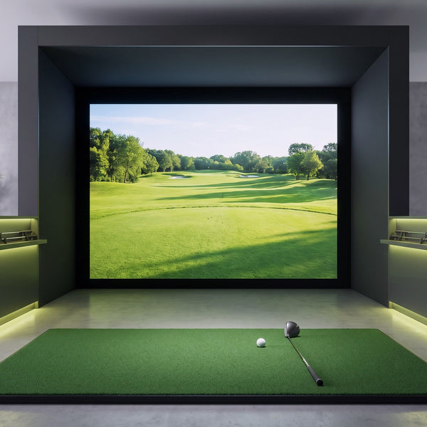 Golf simulator built in 3D