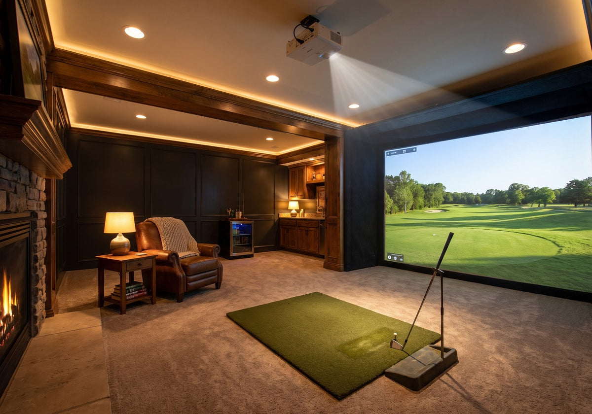 Basement Golf Simulator: Space, Ceiling & Setup Guide