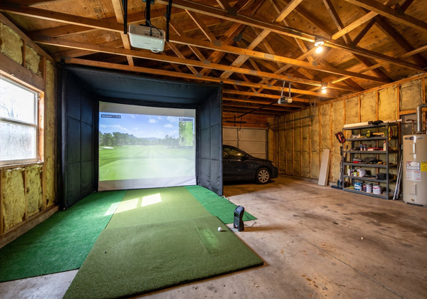 Garage Golf Simulator Build: A Full Parts List for One Bay