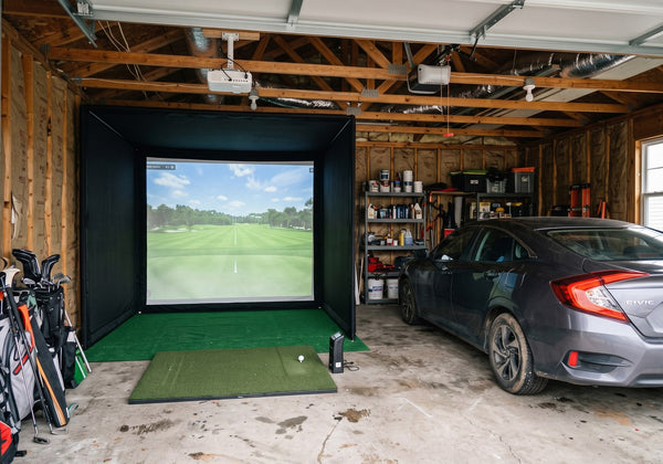 Garage Golf Simulator Build: Parts List, Layout, Heat, Cold and Humidity