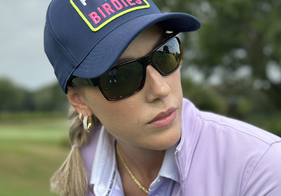 bandon sunglasses golf training aid brown lifestyle