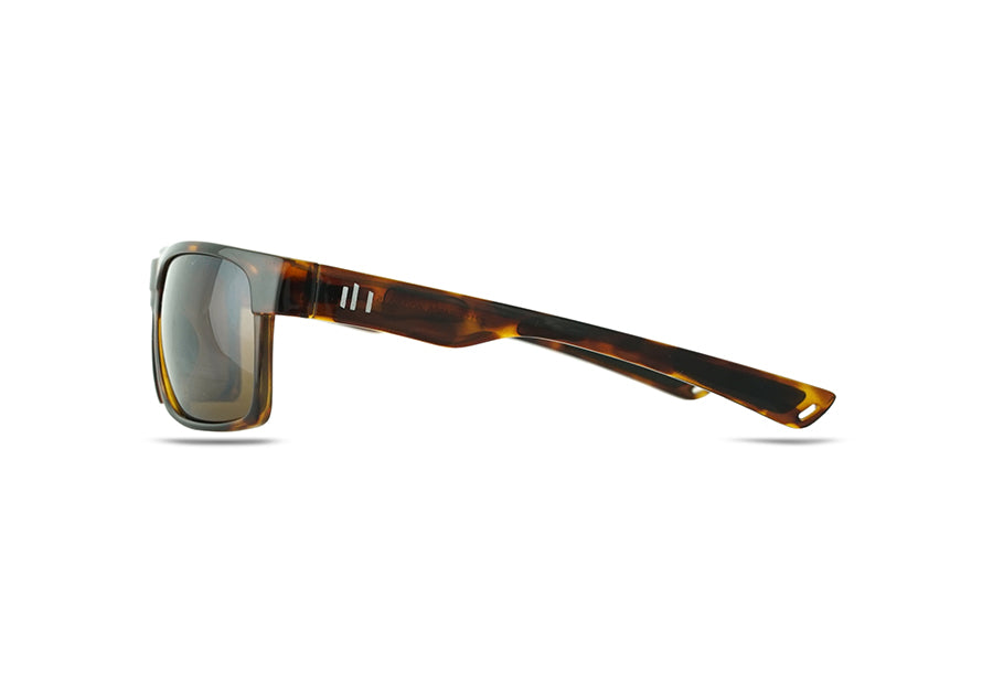 bandon sunglasses golf training aid brown side