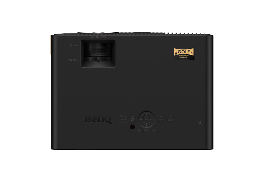 BenQ AH30ST 3000-Lumen 1080p LED Short Throw Golf Simulator Projector - Top View