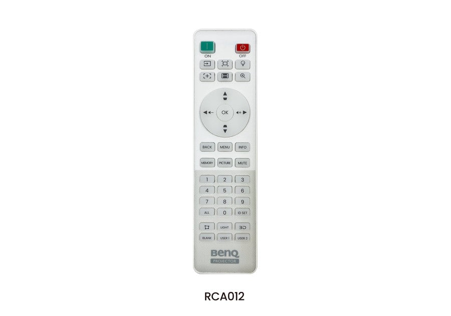 BenQ AK800ST golf simulator projector remote control