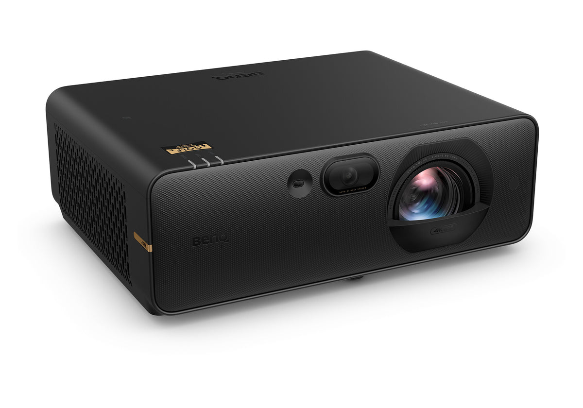 BenQ AK800ST golf simulator projector, right three quarter view