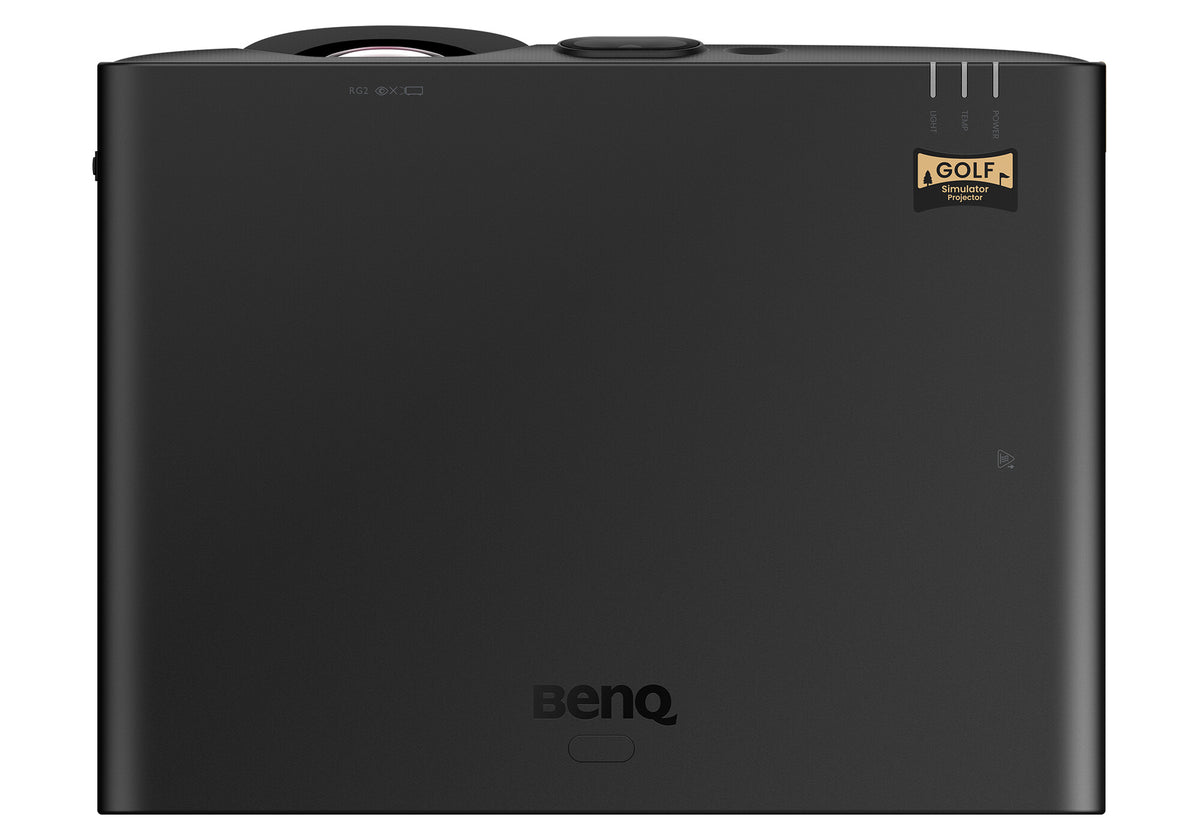 BenQ AK800ST golf simulator projector, top view