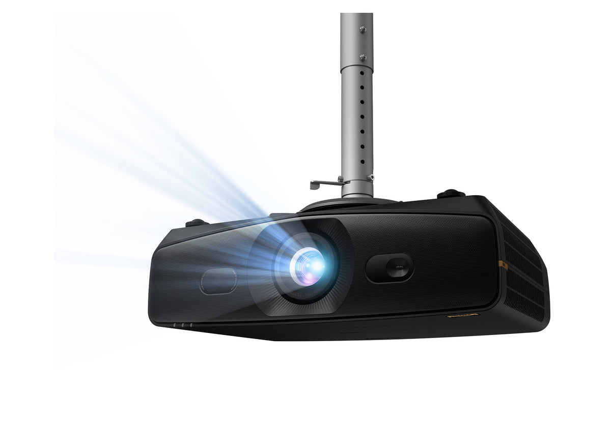 BenQ AK900ST golf simulator projector ceiling mounted and projecting