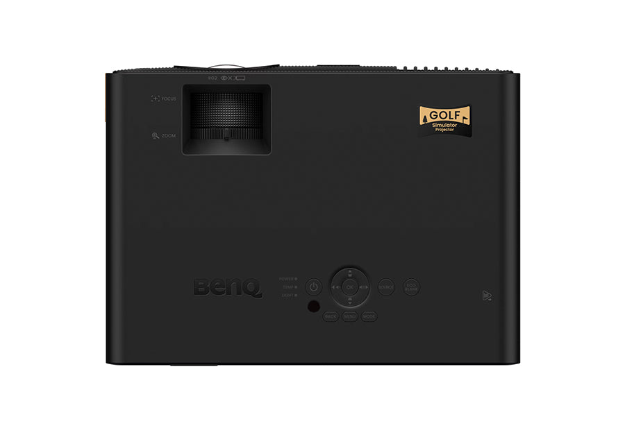 BenQ AW30ST 3200-Lumen LED WXGA Short Throw Golf Simulator Projector - Top View