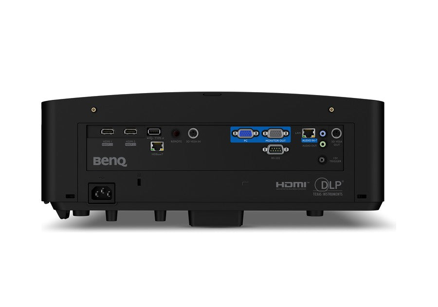 BenQ LU935ST projector rear panel inputs