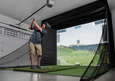 Carl's Place DIY Home Golf Simulator Kit with Impact Screen