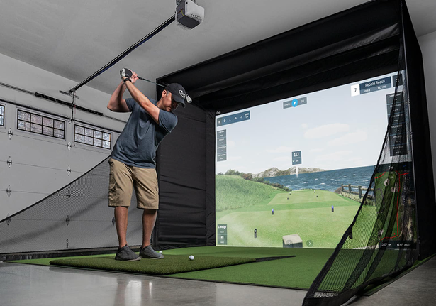 Carl's Place DIY Home Golf Simulator Kit with Impact Screen
