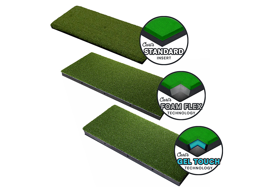 carls place hotshot golf hitting mat inserts