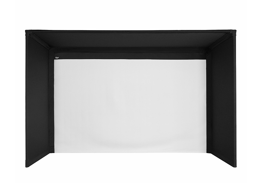 Pro enclosure front view with impact screen