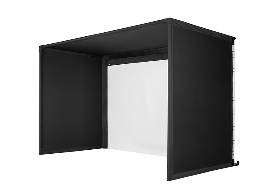 Pro enclosure side view showing depth