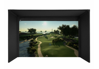 Pro All-In-One Golf Simulator enclosure