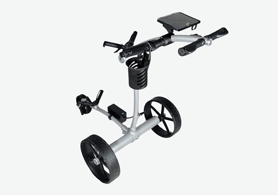 CartTek GRi-975Li Lithium Golf Caddy Silver