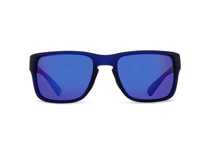 cypress sunglasses golf training aid matte blue front