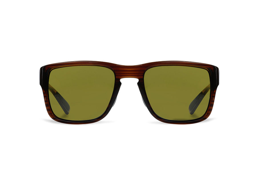 cypress sunglasses golf training aid rootbear green front