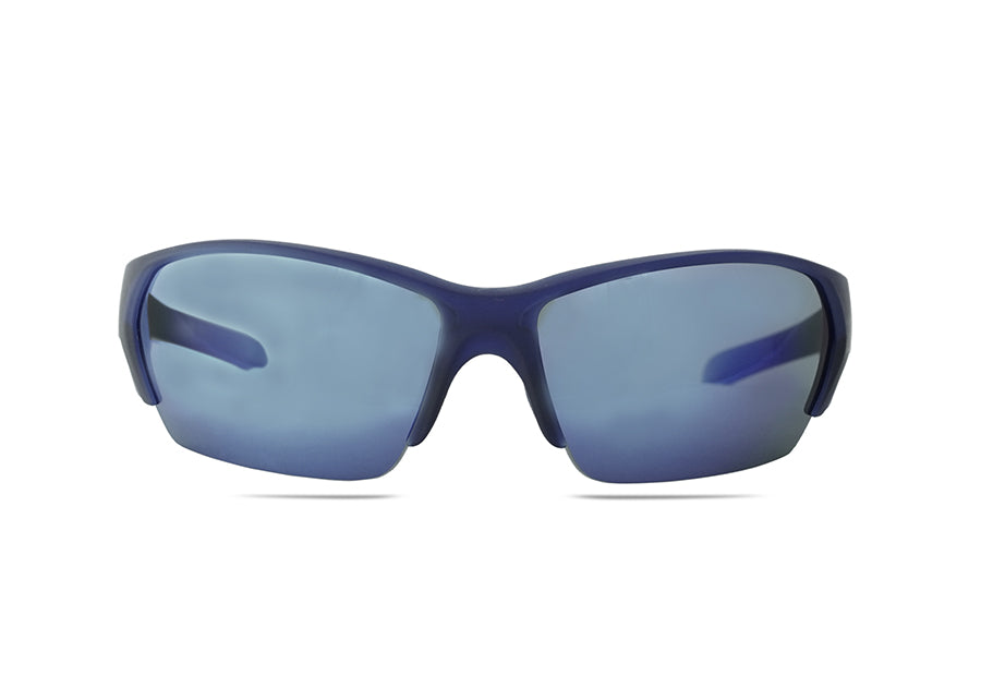 del mar sunglasses golf training aid blue gray front
