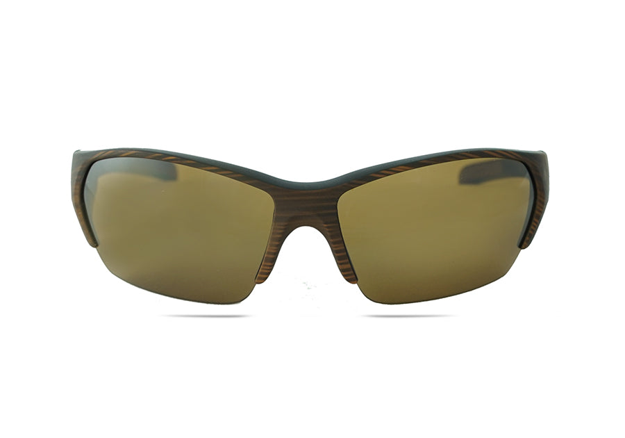 del mar sunglasses golf training aid rootbear front