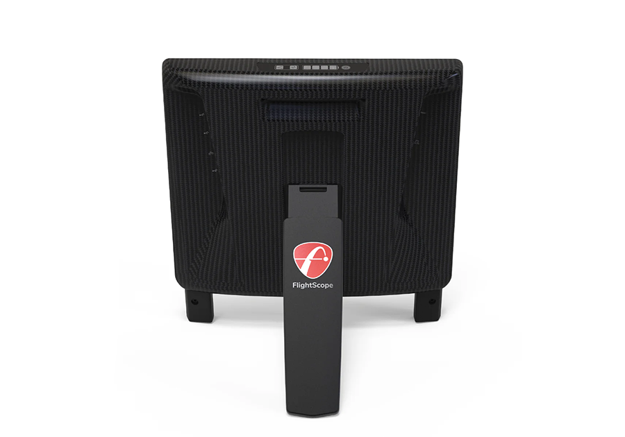 FlightScope X3C Launch Monitor and Golf Simulator - Back View