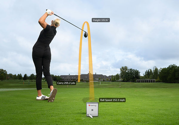 flightscope mevo gen2 launch monitor golf shot tracer 2