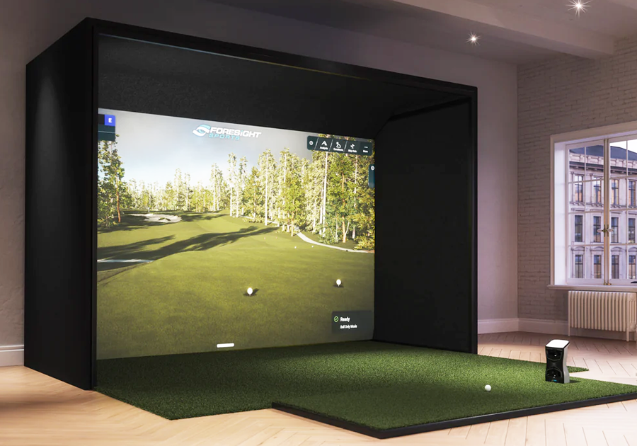 Foresight Sports QuadMAX Launch Monitor and Golf Simulator w/ FSX 2020 + Play Software