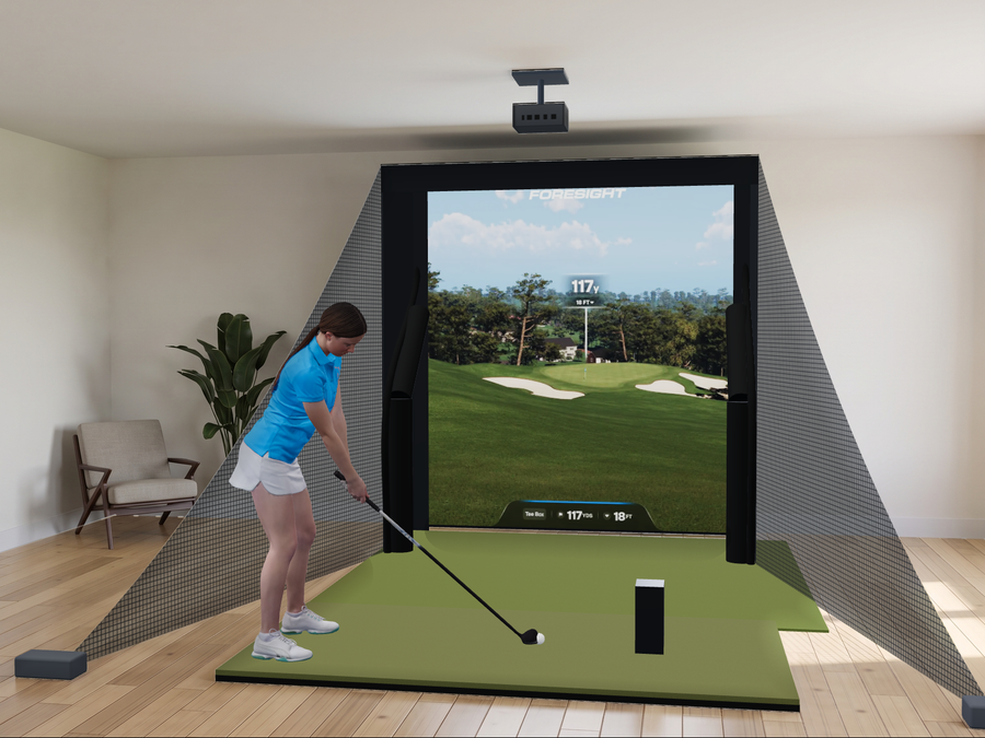 Foresight Sports GC3 Floating Screen Golf Simulator