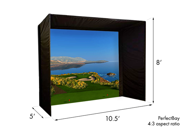 Foresight Sports GCQuad PerfectBay Golf Simulator Package – Top