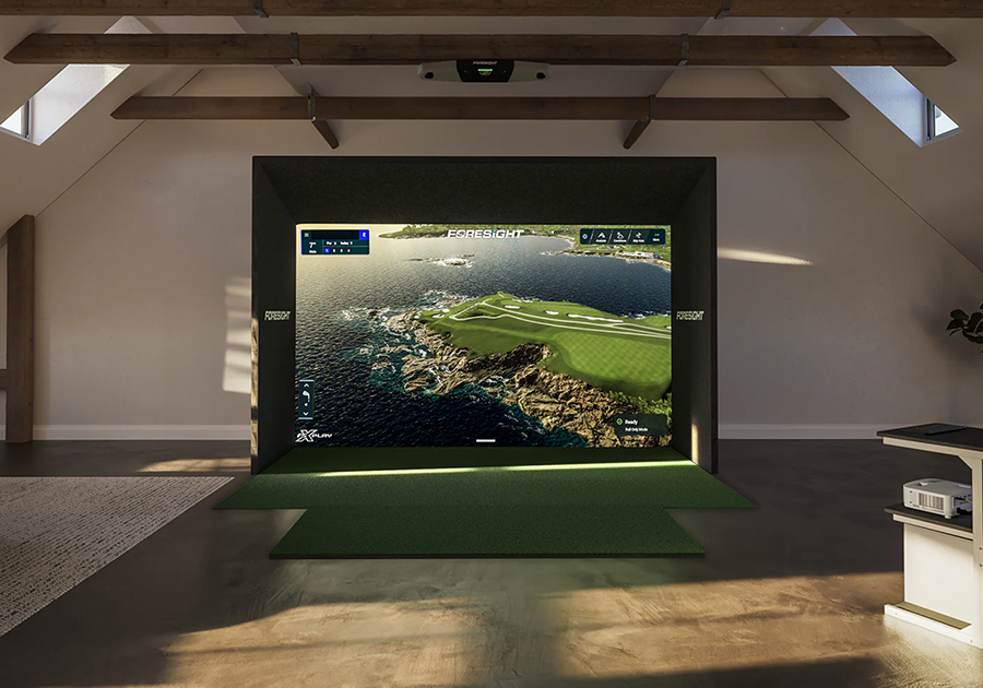 foresight sports siab falcon 13 golf simulator package