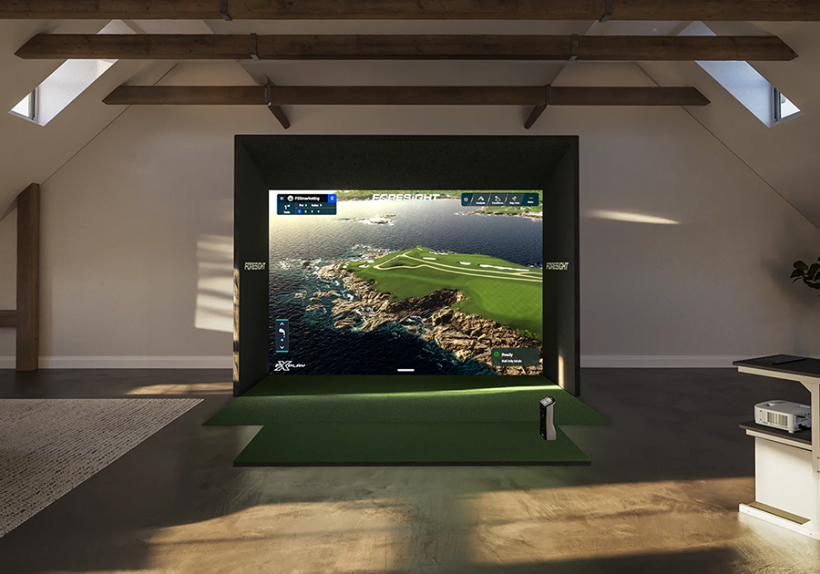 foresight sports siab quadmax 12 golf simulator package
