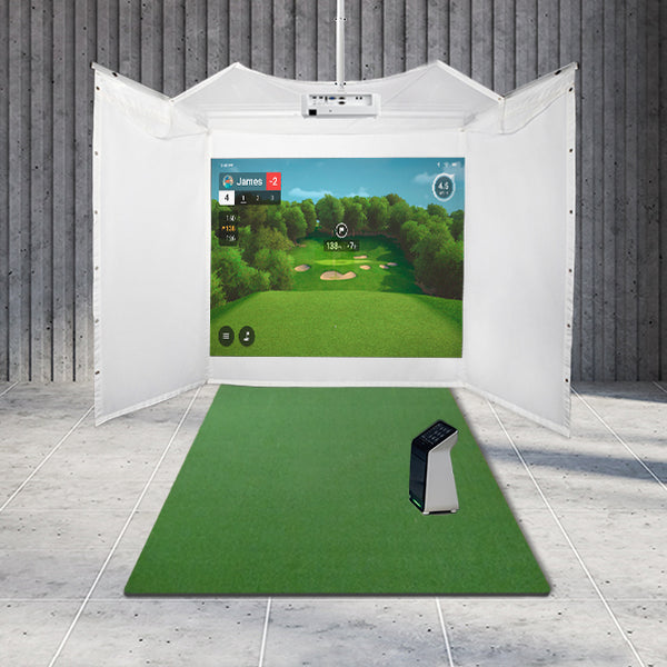 Garmin Approach R50 Retractable Screen Golf Simulator Package – Top ...