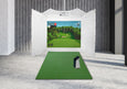 Garmin Approach R50 Retractable Screen Golf Simulator Package
