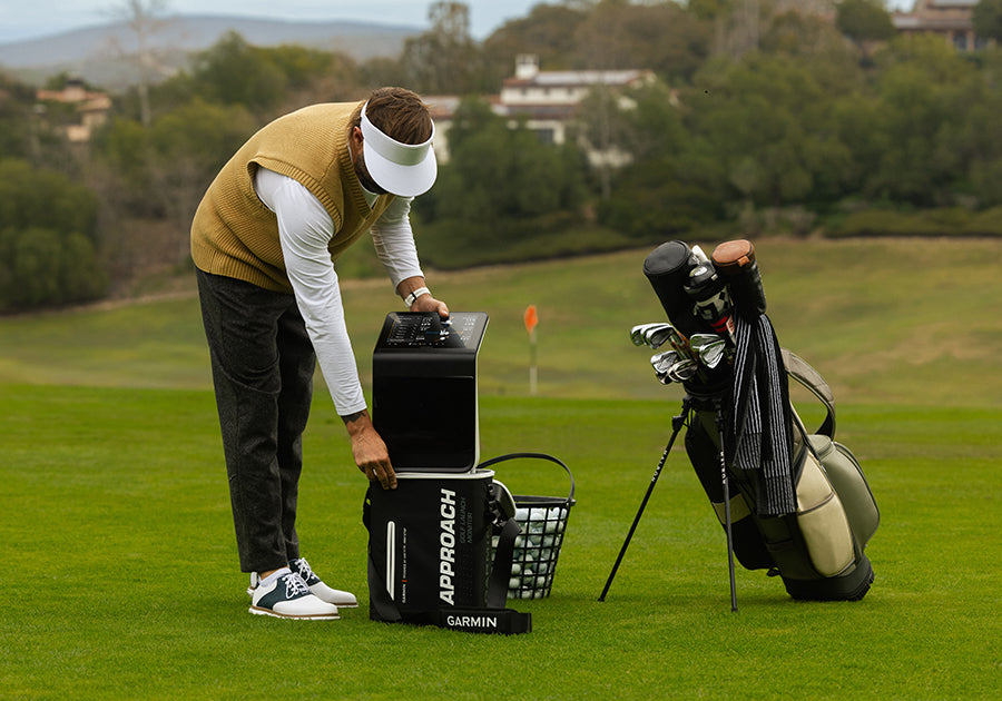 Garmin Approach R50 Launch Monitor and Golf Simulator - Course View