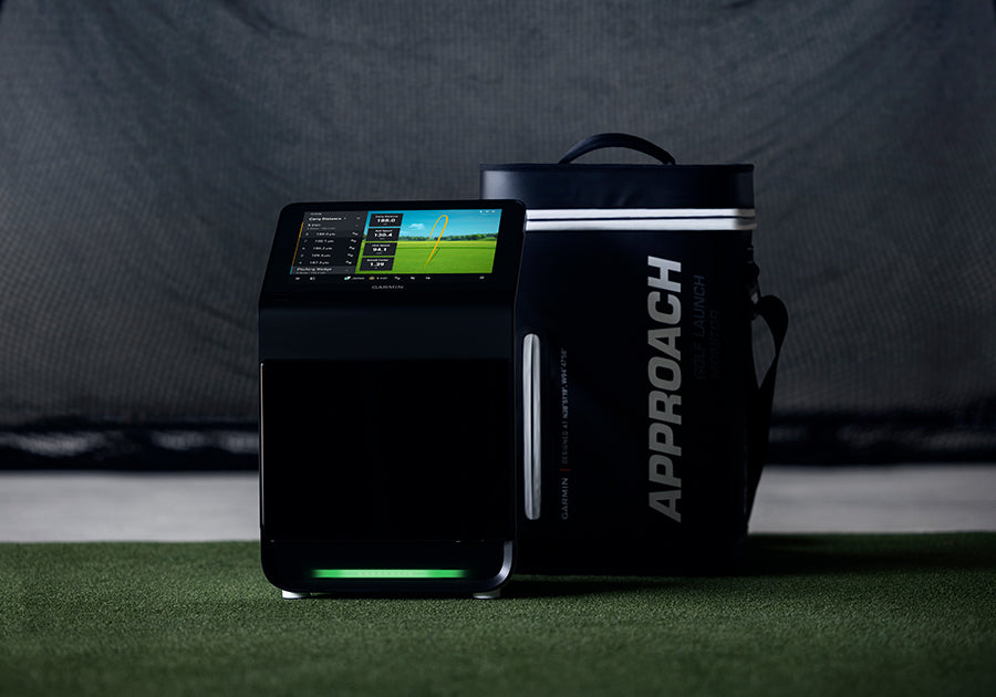 Garmin Approach R50 Launch Monitor and Golf Simulator - Simulator Setup