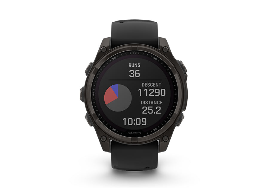 garmin fenix 8 golf watch runs