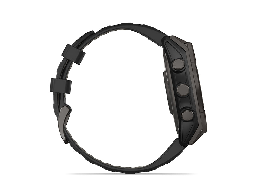 garmin fenix 8 golf watch side
