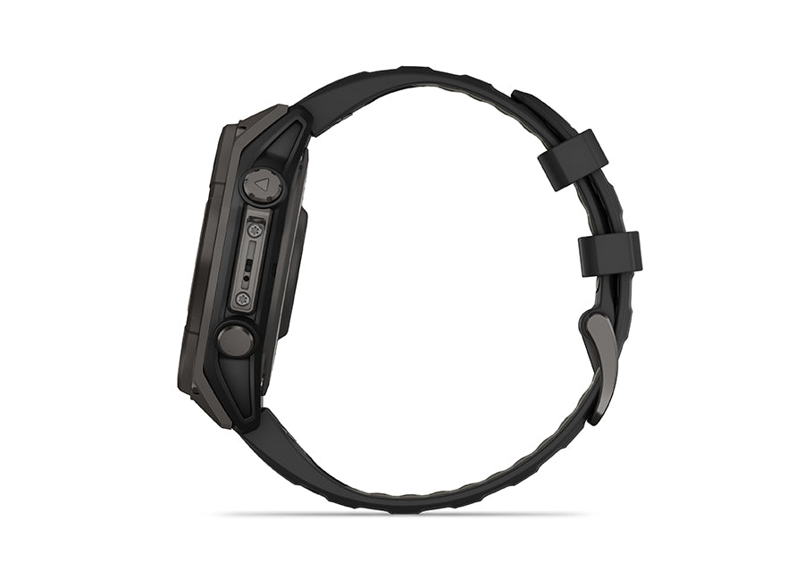 garmin fenix 8 golf watch side